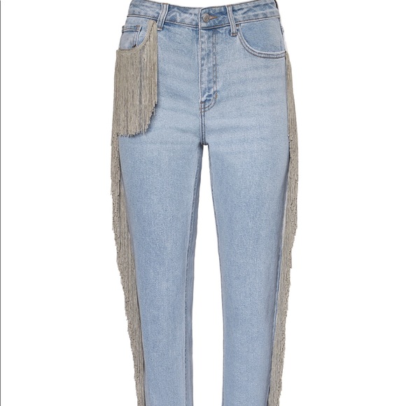 ZAIME Fringe Jeans - Picture 3 of 3